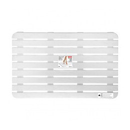 Caillebotis À Poser L.80 X L.50 Cm, Blanc, Steppy