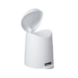 Poubelle De Salle De Bains 3 L Blanc Tatay Milan