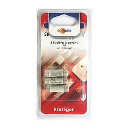 3 Fusibles À Voyantt 10.3x31.5mm - 16a