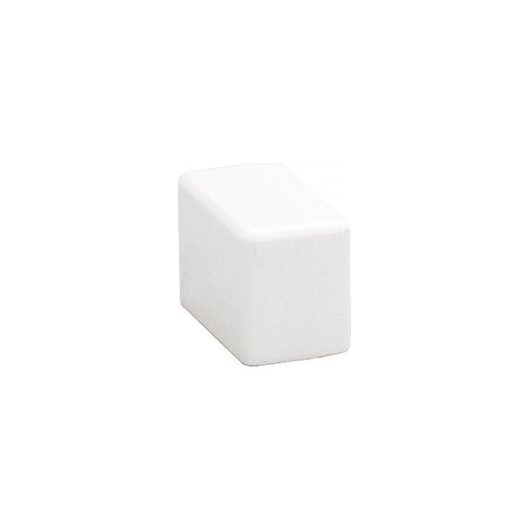 Lot De 4 Embouts Blanc Pour Moulure, H. 3.2 X P.1.1 Cm