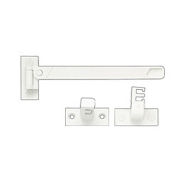 Entrebâilleur Pour Fenêtres Plastique / Pvc Blanc, Socona