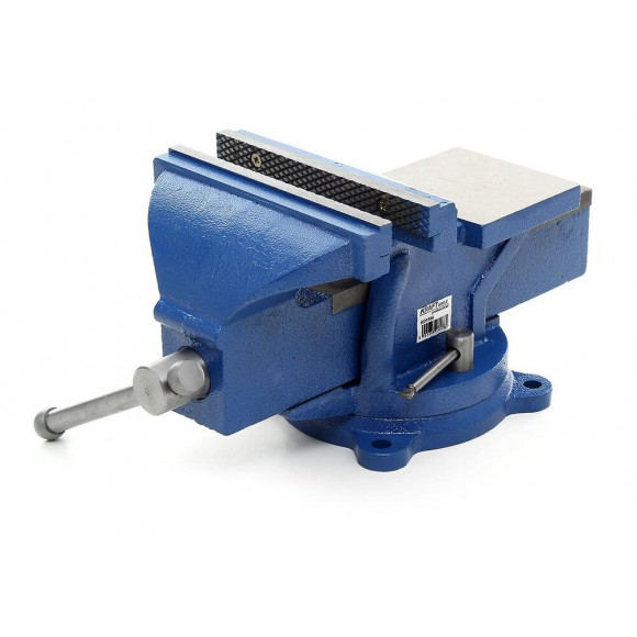 Dcraft - Etau D'atelier D'établi En Acier Forgé Avec Base Tournante 360° Et Enclume - Largeur Mors 200mm - Outil Atelier Bri