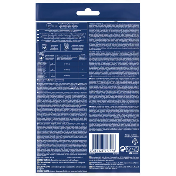 Gant Peinture Et Vernis Spontex Expert, Taille M