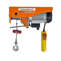 Dtools - Palan Éléctrique - Treuil De Levage - Charge Maximale 300 Kg/600kg - Puissance Nominale 1050 W - Orange