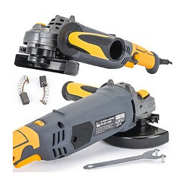 Power Tool - Meuleuse D'angle 1500 W Jusqu'à 12 000 Tours/min - Ø Disque 125 Mm + Ø Coupe Maxi 16mm - Outil Atelier Chantier