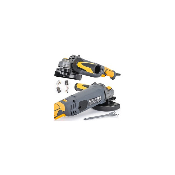 Power Tool - Meuleuse D'angle 1500 W Jusqu'à 12 000 Tours/min - Ø Disque 125 Mm + Ø Coupe Maxi 16mm - Outil Atelier Chantier