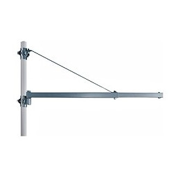 Dtools - Potence Pour Palan Électrique - Bras Téléscopique Pour Palan - 750mm/600kg - 1000mm/250kg - Argent