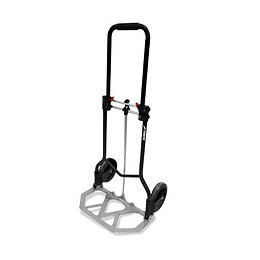 Dtools - Chariot De Transport - Pliable - Charge Maximale 100 Kg - Largeur De La Base 48 Cm - 2 Roues - Noir