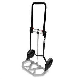 Dtools - Chariot De Transport - Pliable - Charge Maximale 100 Kg - Largeur De La Base 48 Cm - 2 Roues - Noir