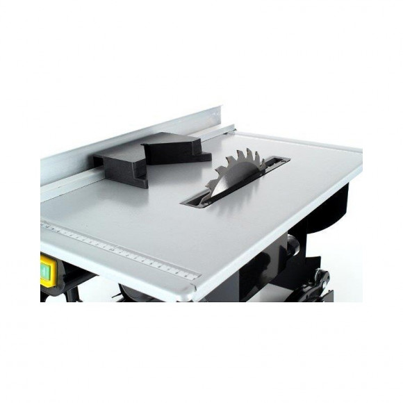Dcraft - Scie De Table - Puissance 1000w - Vitesse 2950 Tr/min - Tension 230v/50hz - Machine À Bois - Noir