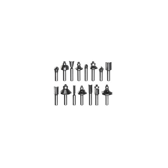 Set De Coupe 15 Pièces Pour Défonceuses