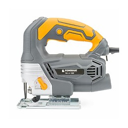 Power Tool - Scie Sauteuse - Puissance 1300w - Alimentation 230v - Vitesse De Rotation  800-3000 Rpm - Gris