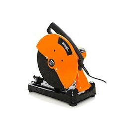 Dcraft - Scie À Métaux 2900w - Vitesse 3800 Tours/minute - Lame 355 Mm - Tronçonneuse À Disque Pour Métal - Orange