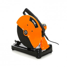 Dcraft - Scie À Métaux 2900w - Vitesse 3800 Tours/minute - Lame 355 Mm - Tronçonneuse À Disque Pour Métal - Orange