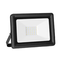 Dtools - Lampe D'atelier Murale - 30w - Flux Lumineux 2250lm - Température 6500k - Projecteur Led - Noir