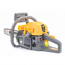 Power Tool - Tronçonneuse Essence 4,5 Kw Moteur À Deux Temps 54 Cm3 - Régime Moteur Maximal 10000 Tr./min - Guide 40+ 45 Cm 