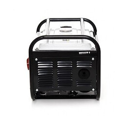 Dcraft - Groupe Électrogène 2500w 380v/60hz - Puissance Moteur  4,8 Kw/6,5 Cv - Générateur Portable Chantier/camping - Blan