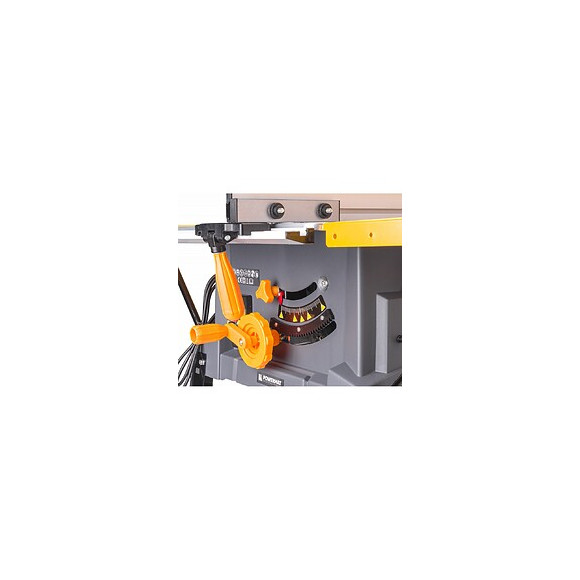Power Tool - Scie Sur Table - 2000/1600w - Vitesse 4800 Rpm - Angle De Coupe 0-45°- Scie Découpe Bois - Jaune