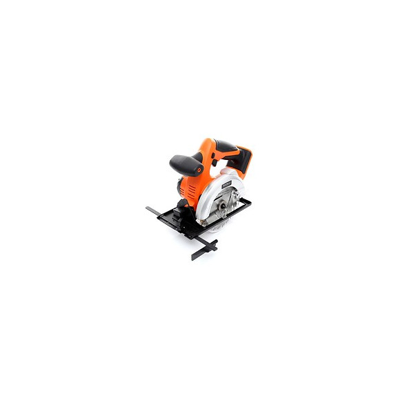 Dcraft - Scie Circulaire Sans Fil 18v - Batterie 4000 Mah - Couple Max 400 Nm - Inclinaison Angle De Coupe - Orange