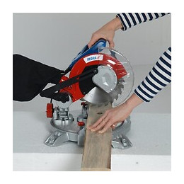 Dtools - Scie À Coupe D'onglet - Puissance 1400 W - Scie À Onglet - Scie Découpe Bois/contreplaqué - Outil Bricolage Atelie