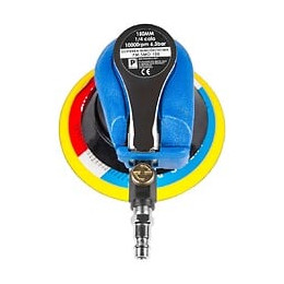 Power Tool - Ponceuse Excentrique Pneumatique - Pression 6,3 Bar/90 Psi - Ø Plateau Ponçage 6"/150mm - Débit D'air 340 L/min