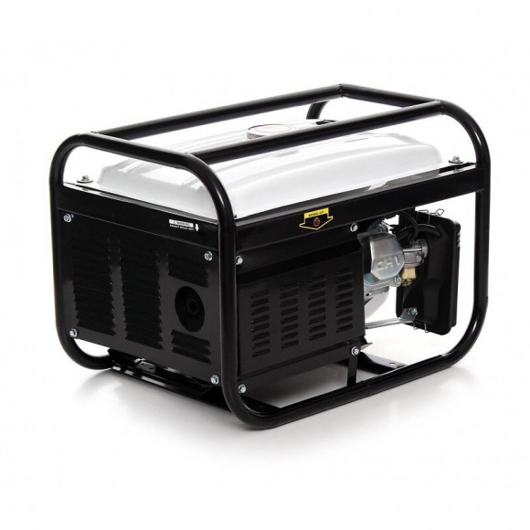 Dcraft - Groupe Électrogène 2500w 380v/60hz - Puissance Moteur  4,8 Kw/6,5 Cv - Générateur Portable Chantier/camping - Blan
