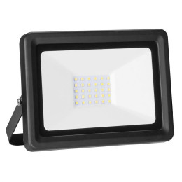 Dtools - Lampe D'atelier Murale - 30w - Flux Lumineux 2250lm - Température 6500k - Projecteur Led - Noir