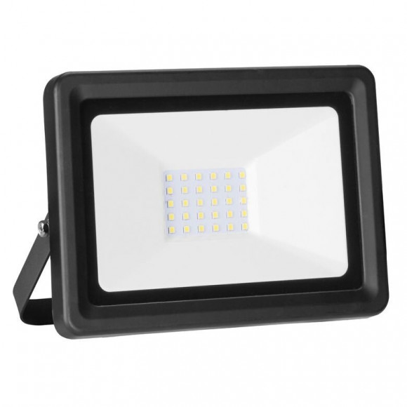 Dtools - Lampe D'atelier Murale - 30w - Flux Lumineux 2250lm - Température 6500k - Projecteur Led - Noir