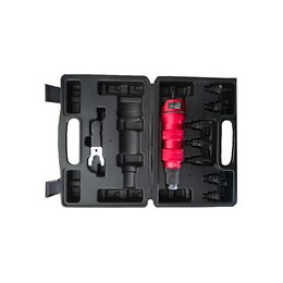 Dcraft - Riveteuse Manuelle Pour Écrous À Sertir - Longueur 180 Mm - Adaptateur Pour Visseuse Et Perceuse - Noir