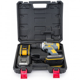 Power Tool - Perceuse Visseuse Sans Fil Compacte Batterie 20v - Couple 30nm - Éclairage Led - Outil Bricolage Atelier Chantier