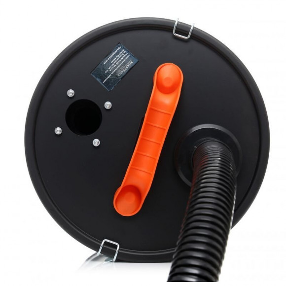 Dcraft - Séparateur De Cendres - Capacité Du Bac 20l - Taille Du Bac 285x280 Mm - Pour Aspirateur - Noir