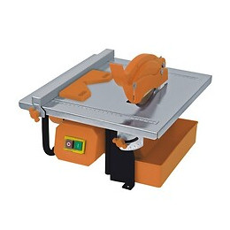 Dtools - Scie De Carrelage - Puissance 450 W - Diamètre Du Disque 180 Mm - Scie À Carreaux - Orange
