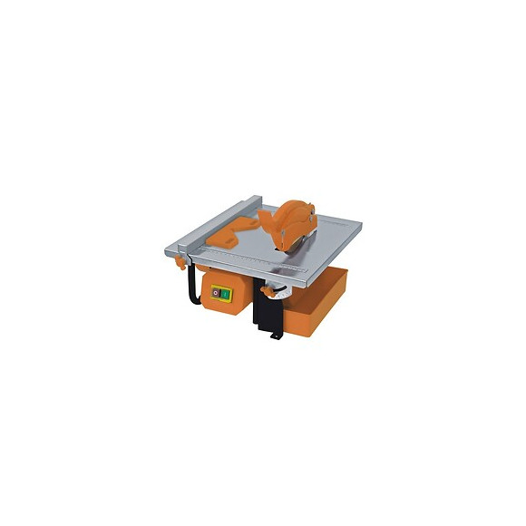 Dtools - Scie De Carrelage - Puissance 450 W - Diamètre Du Disque 180 Mm - Scie À Carreaux - Orange