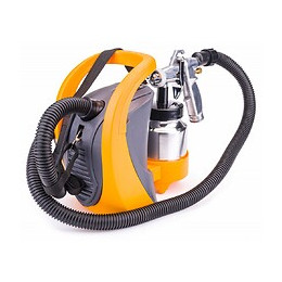 Power Tool - Pistolet De Peinture Hydrodynamique - Puissance 650w - Réservoir: 1000 Ml - Pulvérisateur De Peinture - Jaune