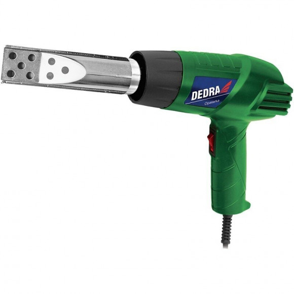 Dtools - Pistolet À Air Chaud Avec Buse Pour Barbecue - 1000/2000w - Tension 230 V - Température 550°c - Vert