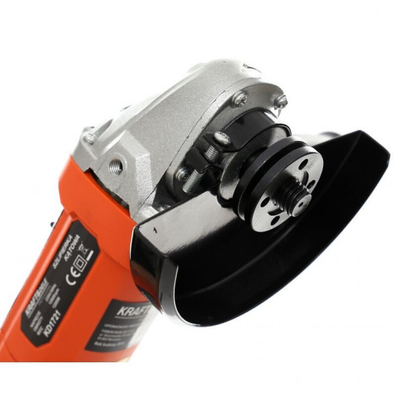 Dcraft - Meuleuse D'angle - Diamètre Du Disque 125 Mm - Puissance 1200w - 12000tr/min - Meuleuse Électrique - Orange