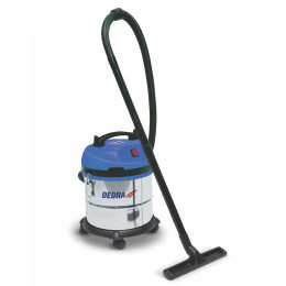 Dtools - Aspirateur Industriel Eau Et Poussière - Puissance 1200 W - Cuve Inox Capacité 20 L - Aspirateur Atelier - Filtre He
