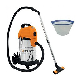 Dtools - Aspirateur D'atelier Eaux Et Poussières 1600w - Pression 18kpa + Cuve 30l - Aspirateur Chantier Atelier - Orange