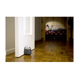 Bloque-porte Amovible Rei Caoutchouc Softouch Anthracite Diam.6 Cm X H.8.5 Cm