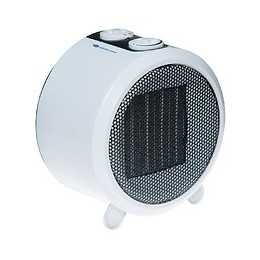 Dtools -  Radiateur Soufflant - Chauffage D'appoint - Puissance 1000/2000w - Thermostat - Diffusion De L'air Tiède-froid-chaud