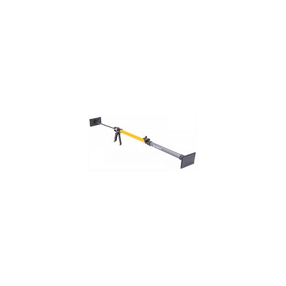 Power Tool - Support Télescopique Pour Plaques De Plâtre - Pression Max. 30 Kg - Longueur 50-115 Cm - Acier, Pp Et Pvc - Gris