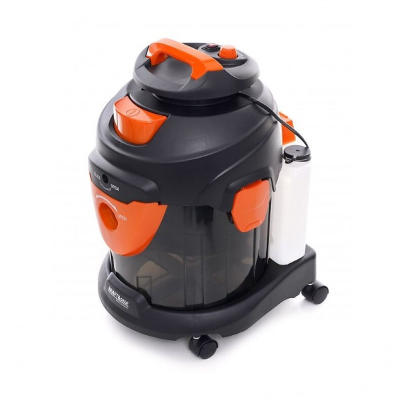 Dcraft -  Aspirateur Industriel Humide/sec Avec Fonction Lavage - Injecteur-extracteur - Puissance 1400w - Orange