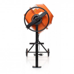 Dcraft - Bétonnière Électrique - Capacité Du Tambour 140l - Puissance Du Moteur 850w - Matériel De Construction - Orange