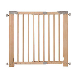 Barrière En Bois, Olivia, À Pression, Amovible, 70-103cm, Hauteur 77cm