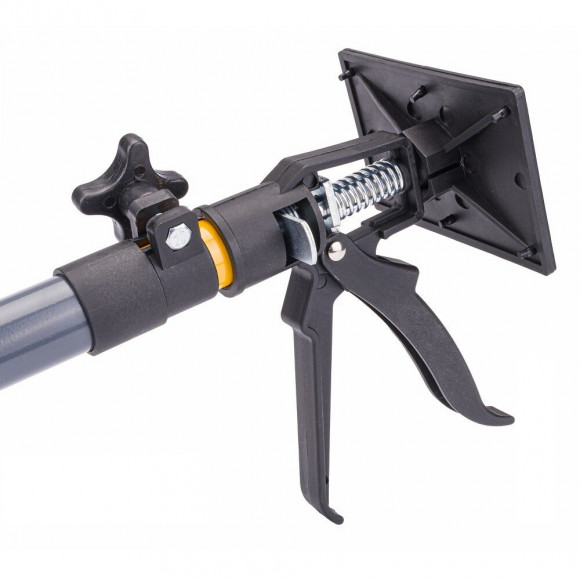 Power Tool - Support Télescopique Pour Plaques De Plâtre - Pression Max. 30 Kg - Longueur 50-115 Cm - Acier, Pp Et Pvc - Gris