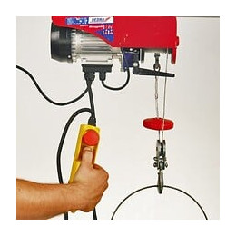 Dtools - Treuil Palan Électrique Garage/atelier - Charge Max 200 Kg - Hauteur De Levage 12 M - Machine Outil D'atelier - Manut