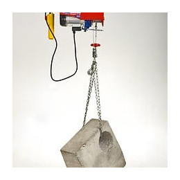 Dtools - Treuil Palan Électrique Garage/atelier - Charge Max 125 Kg - Hauteur De Levage 12 M - Machine Outil D'atelier - Manut