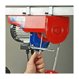 Dtools - Treuil Palan Électrique Garage/atelier - Charge Max 200 Kg - Hauteur De Levage 12 M - Machine Outil D'atelier - Manut