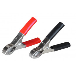 Jeu De 2 Pinces Pour Cosses De Batterie 80 Mm