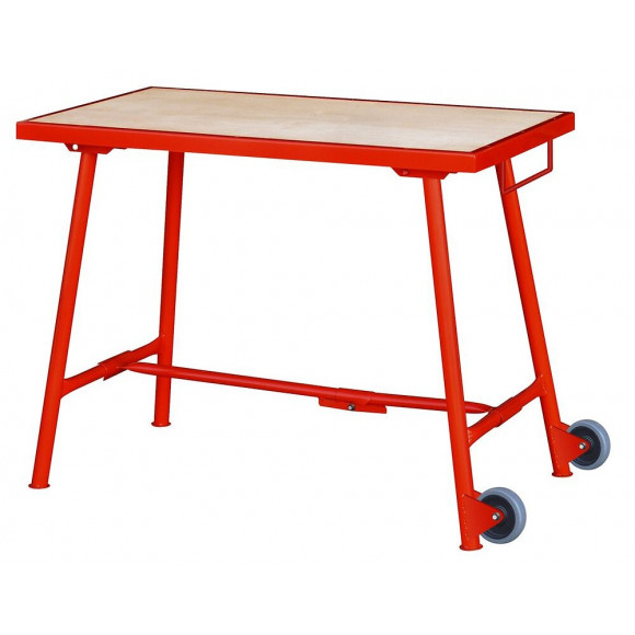 Etabli De Monteur Pliant Pro À Roues H820 X L610 X L1080 Mm